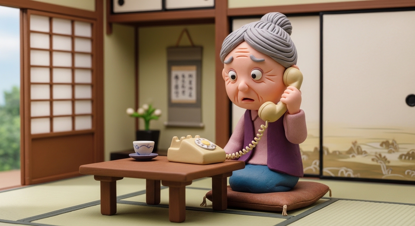オレオレ詐欺のイメージ画像